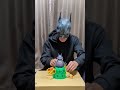 Batman plays with the same toy as Anpanman's Blackbeard's Last Stand #Batman #toy #play #アンパンマン