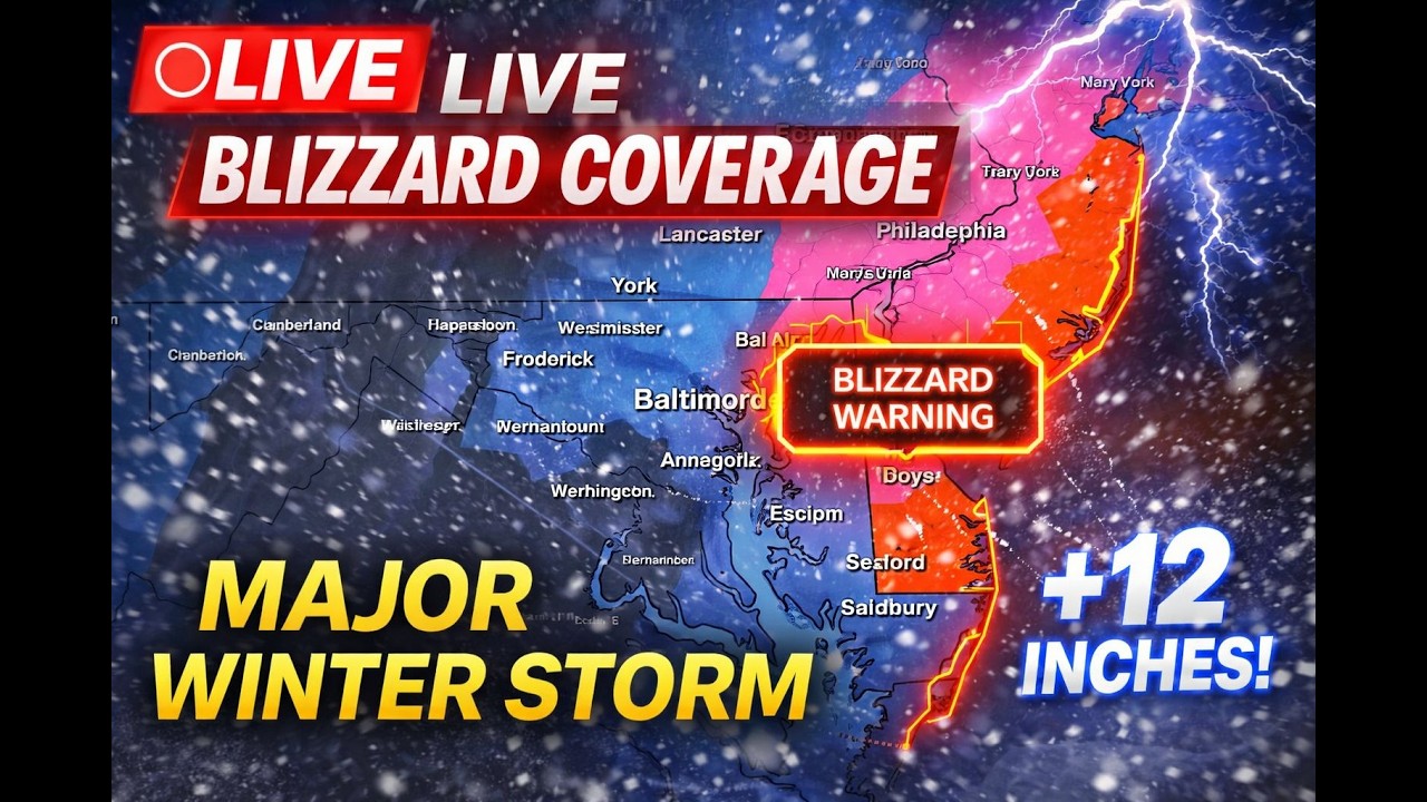 winter storm coverage (radar) - YouTube