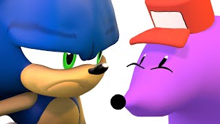 Bro Visited His Friend | Sonic And Snick (Sfm)