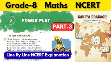 Grade 8 Maths Ganita Prakash Chapter 2 Power Play | Part 3 #grade8math