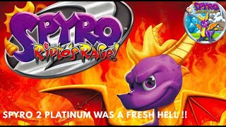 Spyro 2 : Ripto's Rage - Platinum Trophy