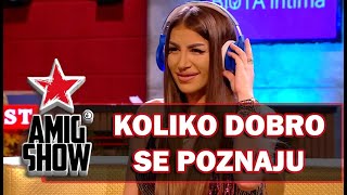 Koliko Dobro Se Poznaju - Dalila i Car (Ami G Show S14)