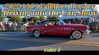 2022 AACA Fall Meet Hershey Driving into the Car Show 5