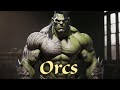 ORCS in Books, Games, and Movies