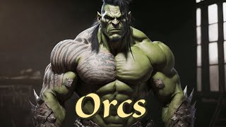 ORCS in Books, Games, and Movies