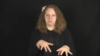 ASL The E-Z Way Vocabulary: Chapter 15