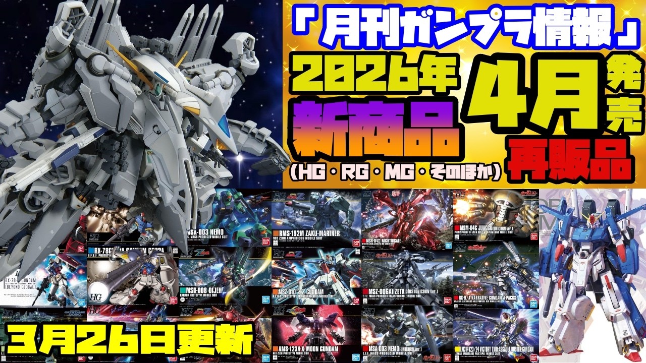 Monthly Gunpla Information