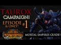 TAUROX Campaign Episode #1 & Only! - Silence and Fury Warhammer 2 Guide