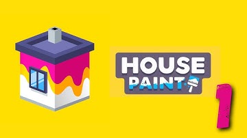 House Paint 3D Android, IOS Gameplay Walkthrough Episode 1 Level 24 and 25