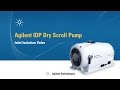 Agilent IDP Dry Scroll Pump - Inlet Isolation Valve