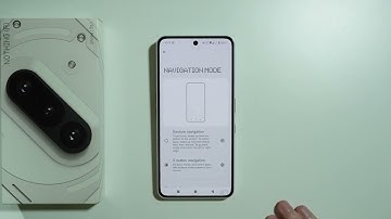 Nothing Phone 3a/3a Pro: Navigatie met 3 knoppen inschakelen