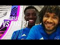 Who is the FASTEST player at Arsenal? ⚡| Nketiah & Elneny vs FIFA 21