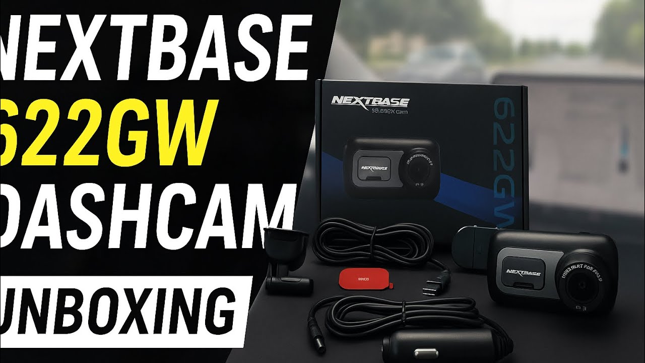 NEXTBASE 622GW Elite Package Dashcam Unboxing