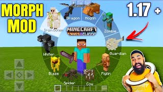 How to Convert Into Any Mob in Minecraft Pocket Edition | Morph Mod