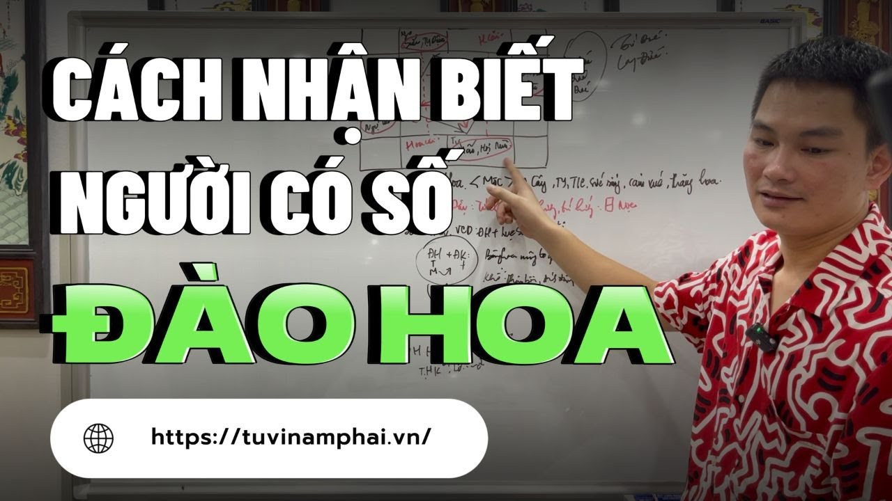 CÁCH NHẬN BIẾT NGƯỜI ĐÀO HOA | TỬ VI LÊ QUANG LĂNG | TỬ VI NAM PHÁI | MỆNH LÝ THIÊN CƠ