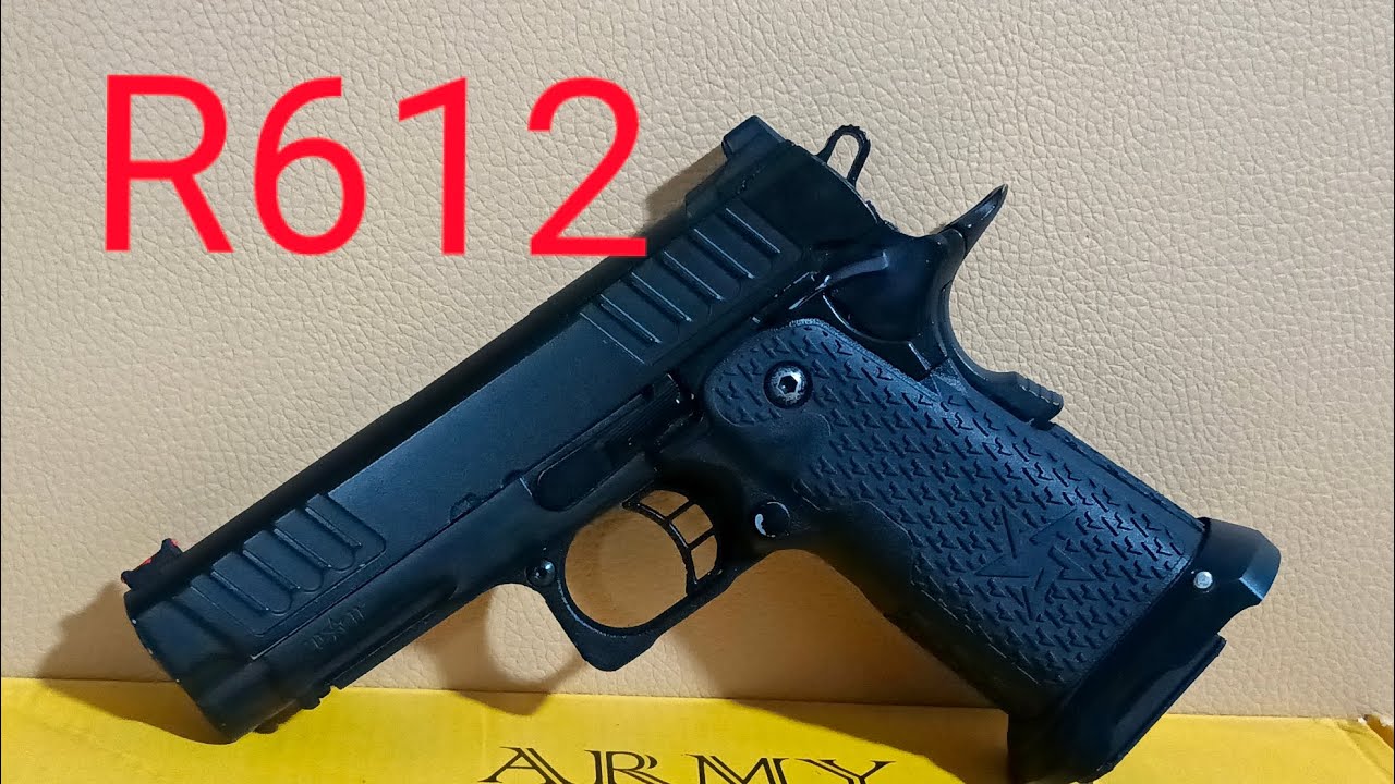 R612 บีๆกันอัดแก๊ส จากค่าย Army - YouTube