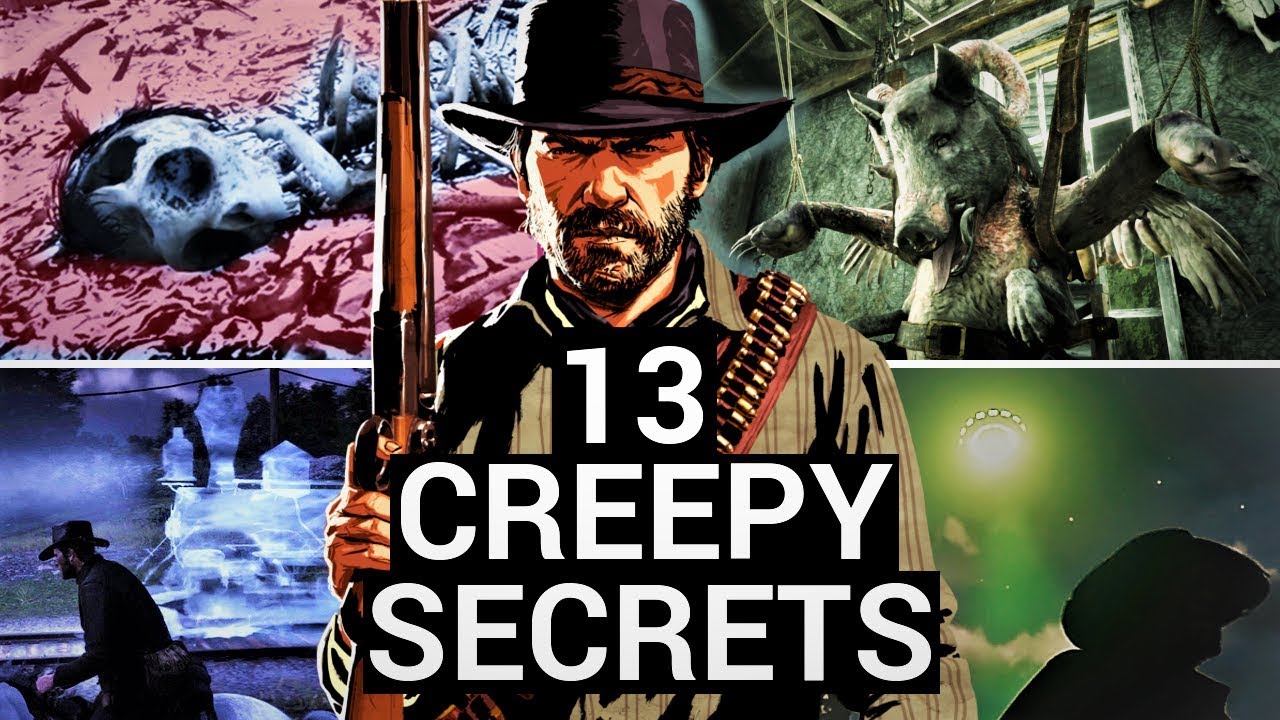 13 Creepy Locations, Secrets \u0026 Easter Eggs in Red Dead Redemption 2