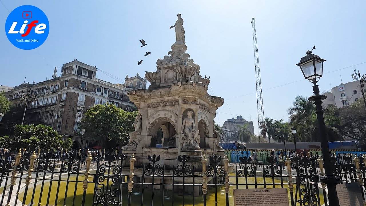 Just Walk | Flora Fountain in Mumbai