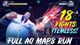 3x LINKED PENI PARKER Boss SOLO! 18 Fight AQ Map 8 Run Itemless! Path 4/6/7! - Contest Of Champions