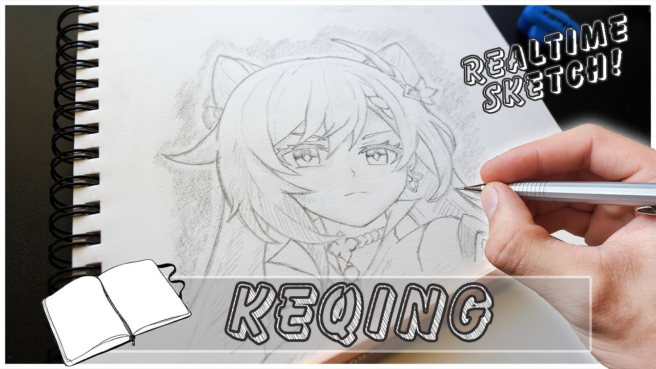 How to Draw : Keqing [Genshin Impact], Tutorial