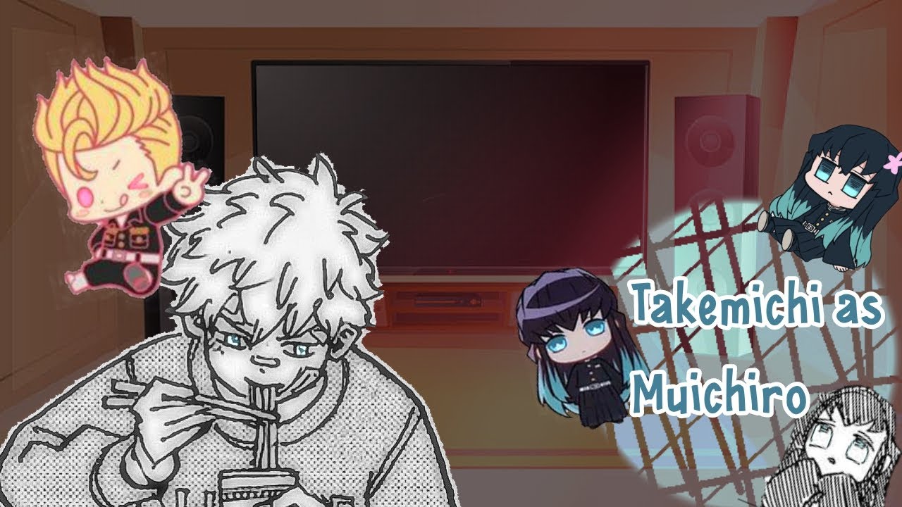 Tokyo Revengers reagindo a Takemichi as Muichiro|AU (PT2)🇧🇷