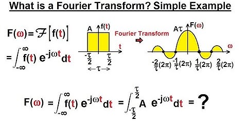 Electrical Engineering: Ch 19: Fourier Transform (3 of 45) What is a Fourier Transform? Simple Ex.