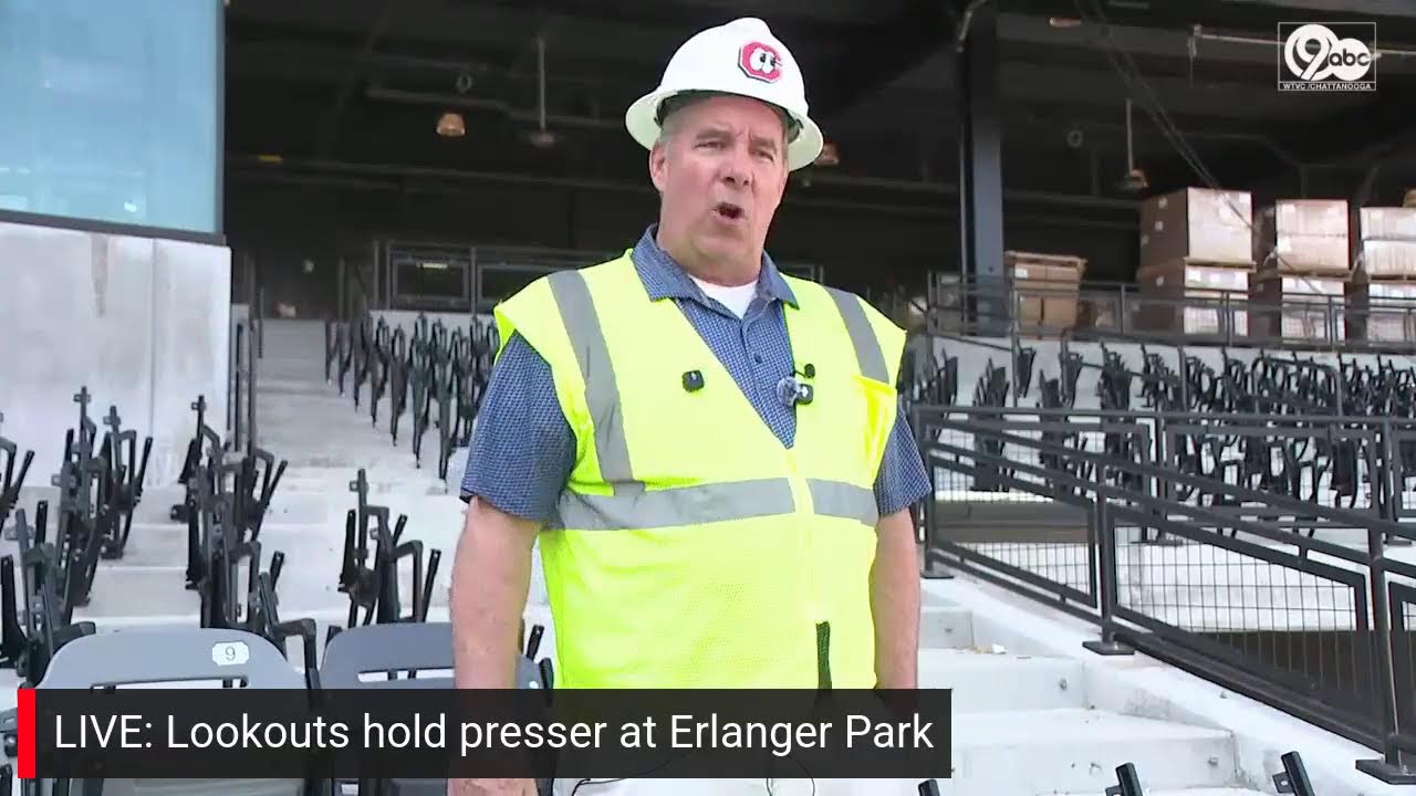LIVE: Lookouts officials hold presser at new Erlanger Stadium