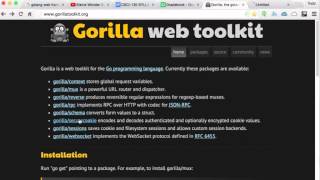 Go and Gorilla login logout