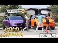 NERD Pulls his First Gold Digger IN THE HOOD! GOLD DIGGER EXPERIMENT (HE STOLE HIS GIRL!)