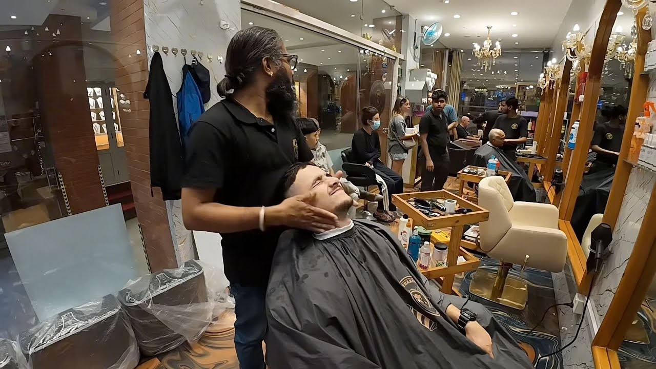 The Best Haircut Experience Ever In Nepal 🇳🇵
