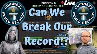 Fail! Dungeon Room Record Push! W/Brian Grant! Live! - Marvel Contest Of Champions