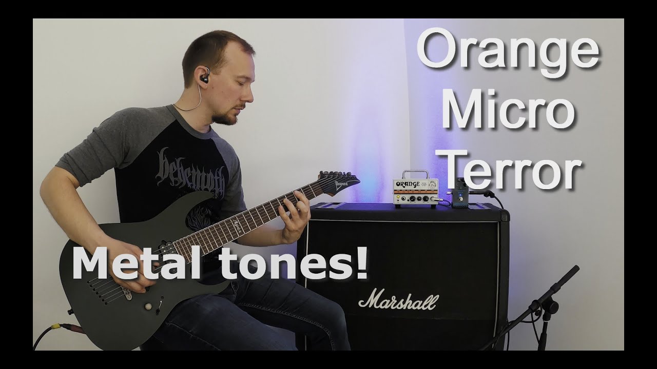 Orange Micro Terror Demo - Metal tones