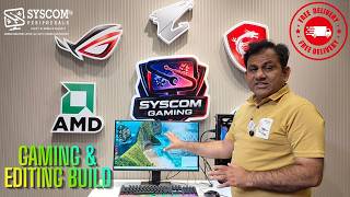 Gaming &amp; Editing PC Build 🔥 High Performance Setup | Syscom Peripherals Surat