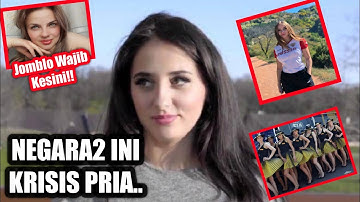 9 NEGARA PENGHASIL WANITA TERCANTIK TAPI KRISIS PRIA