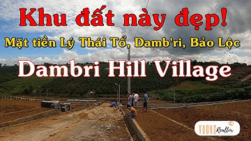 Thực tế khu đất nền biệt thự Dambri Hill Village  | Vương Nhà Đất Bảo Lộc Lâm Đồng