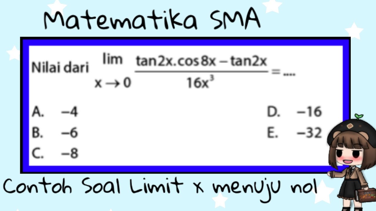 11+ Contoh Soal Limit Nol Kumpulan Contoh Soal
