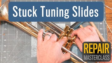 Stuck tuning slides