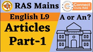 RAS Mains english L9 - Articles (Part 1)