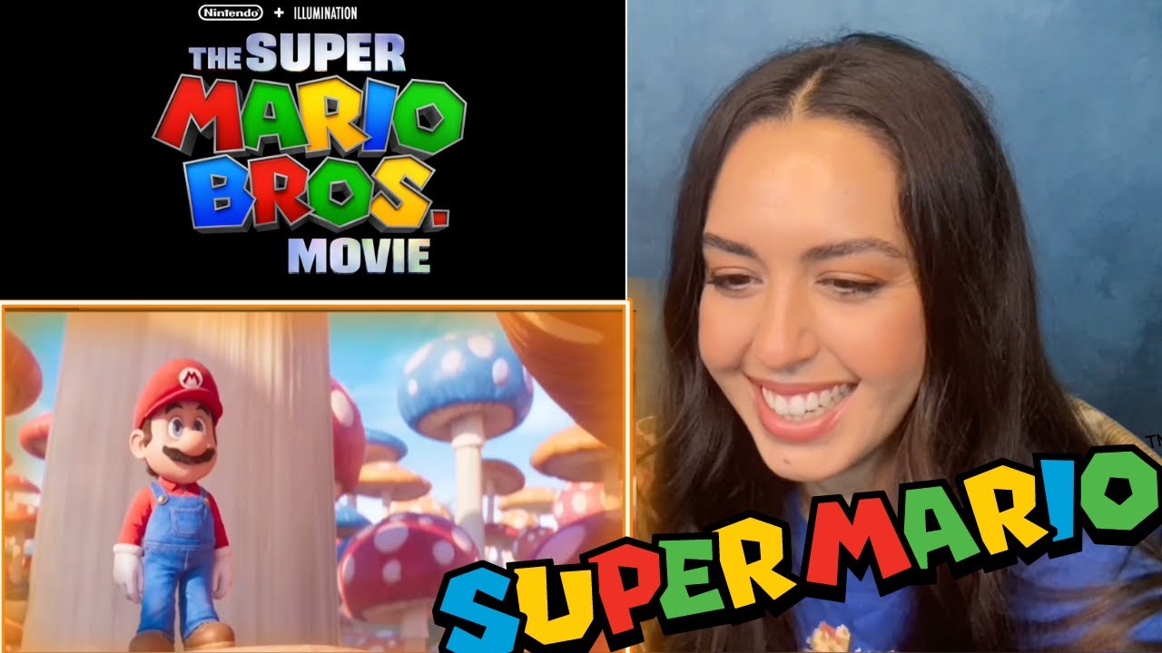 THE SUPER MARIO BROS. MOVIE Trailer  Reaction! (im actually excited for this)