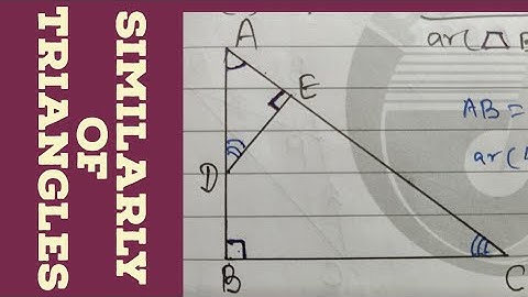 Similarly Of Triangles