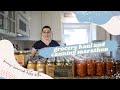 Super Sized Farmer's Market Grocery Haul and Canning Marathon