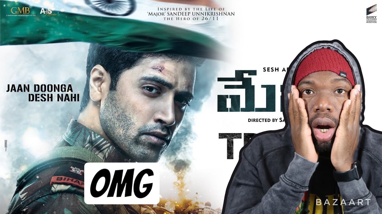 Major Trailer REACTION | Adivi Sesh, Sobhita Dhulipala, Saiee Manjrekar | Mahesh Babu | Sashi Kiran
