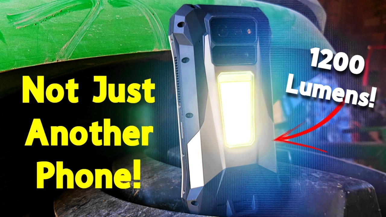 Projector, Flashlight, & Phone: The Unihertz 8849 Tank X Experience