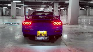 Mazda RX-7 FD3S On-Car Reveal | Rotor Pulse Halo LED Tail Lights