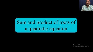 QUADRATIC EQUATIONS PART 3