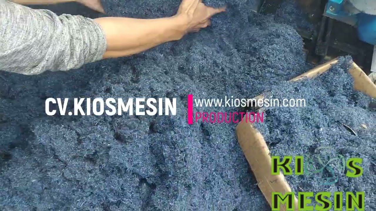 BISA HANCUR !! Mesin Giling Benang Dan Tali Kain -  Mesin Cacah Kain Benang