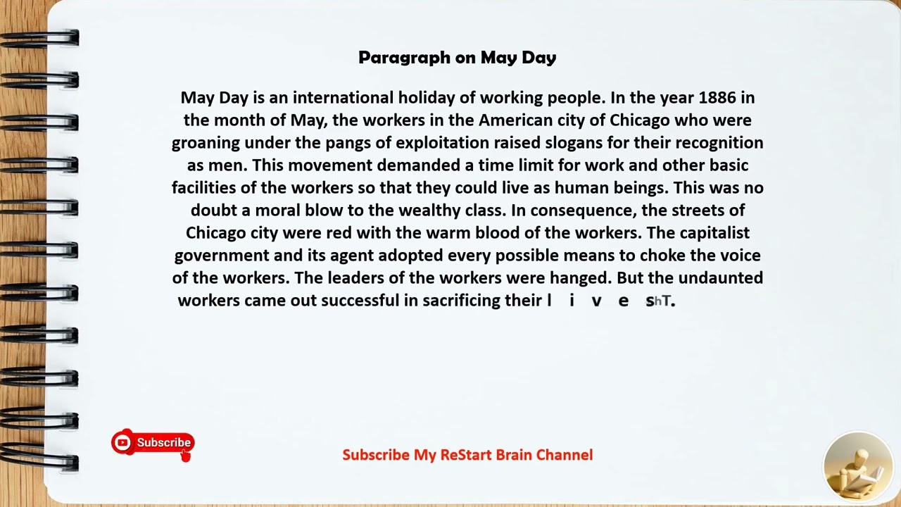 Paragraph on May Day