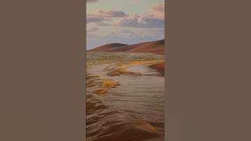 Create a Beach in 5 minutes ⛱️ #ue5 #unrealengine5tutorial #fluidflux #tutorial #waves #gamedev