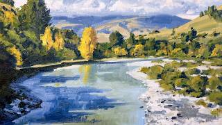 How to Simplify a Complicated Landscape Painting