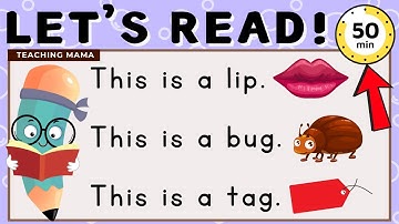 READING COMPILATION | PRACTICE READING SIMPLE PASSAGES | FUN READING LESSONS FOR KID | TEACHING MAMA